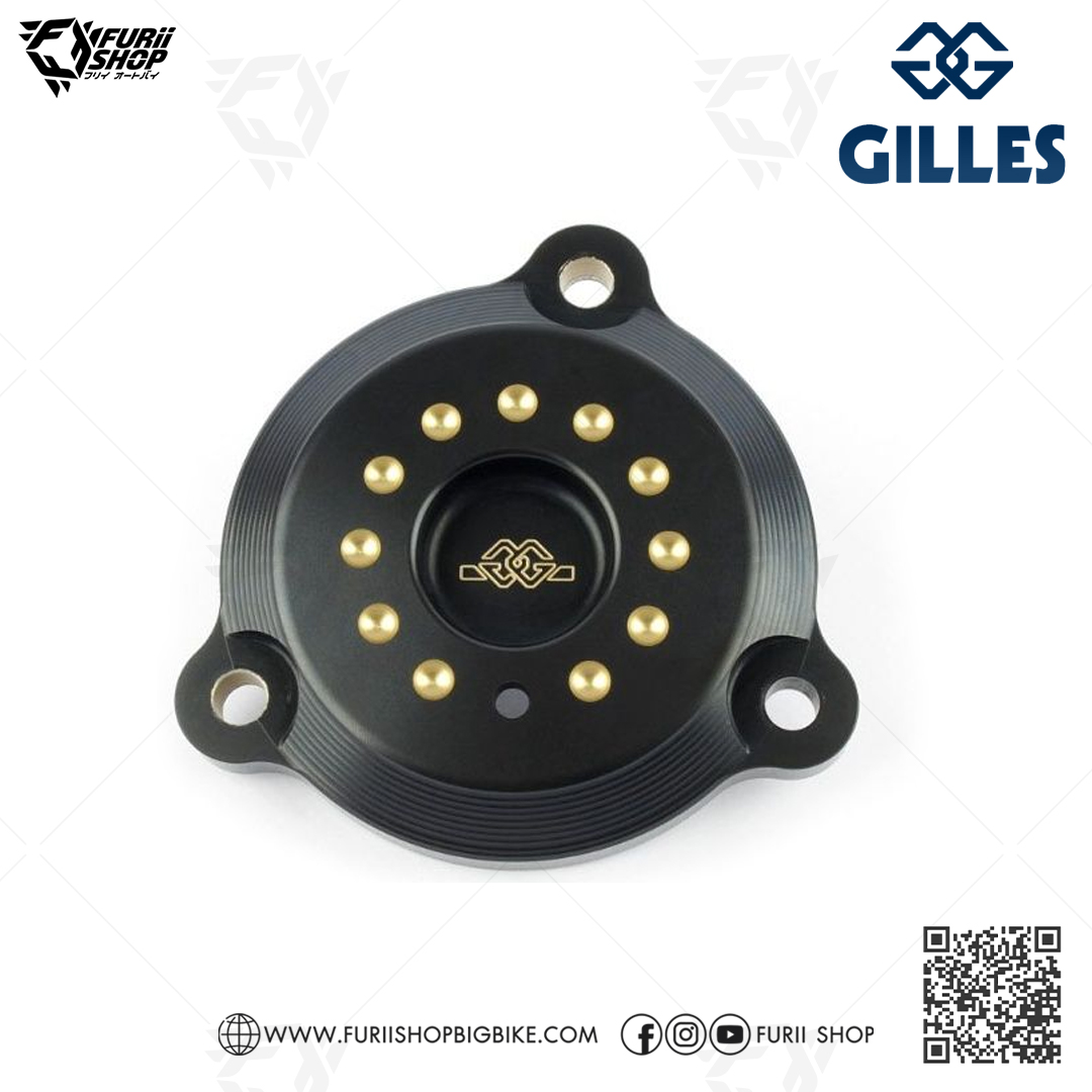 ครอบสายพานส่วนหน้า Gilles tooling Front Belt Cover : for Yamaha TMAX530 SX/DX 2017-2019 & TMAX560 2020-2021