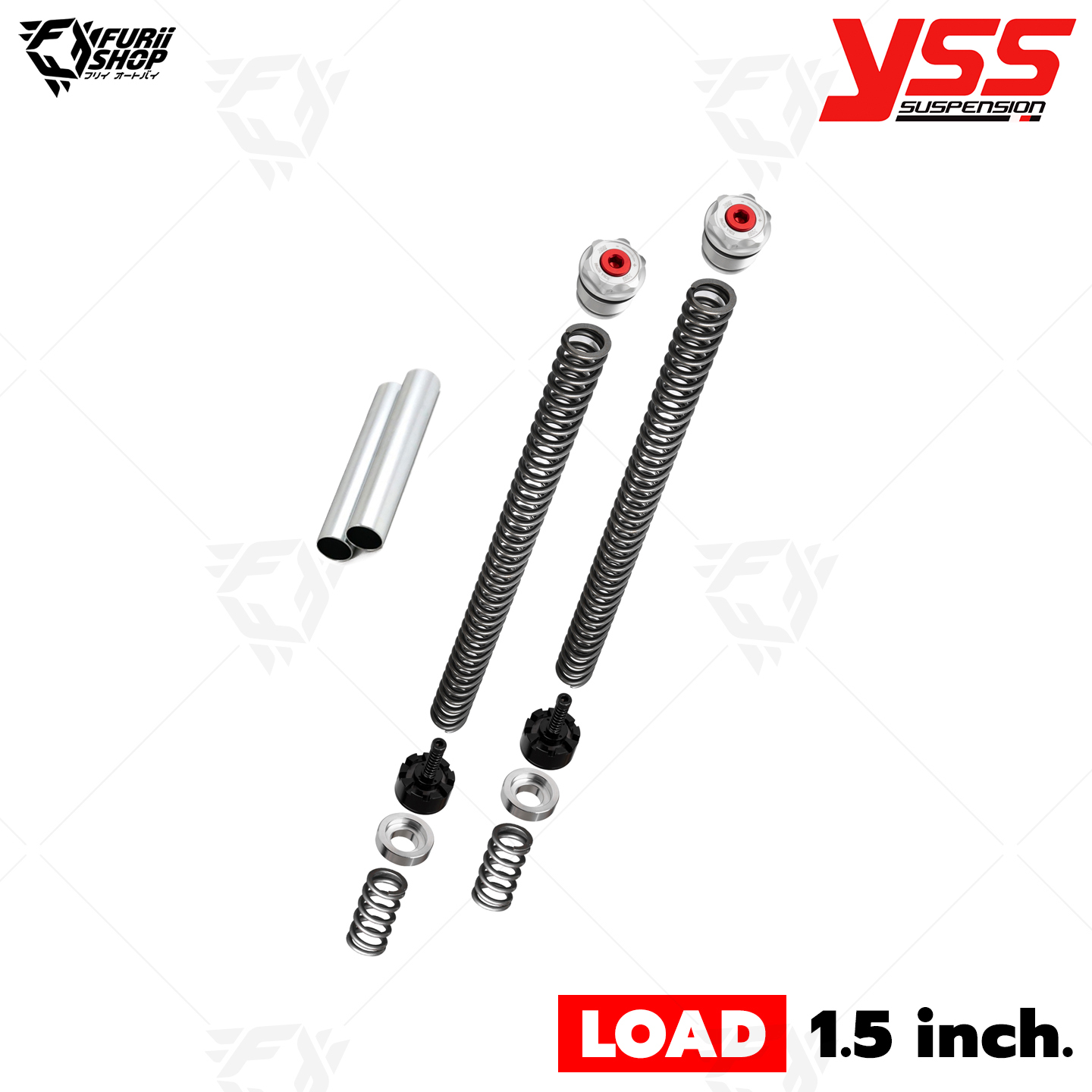 สปริงโช๊คหน้าแต่ง YSS Fork Sport Kit LOAD 1.5 inch (Y-SO-KIT-01-004) : for Honda PCX 160 '21>