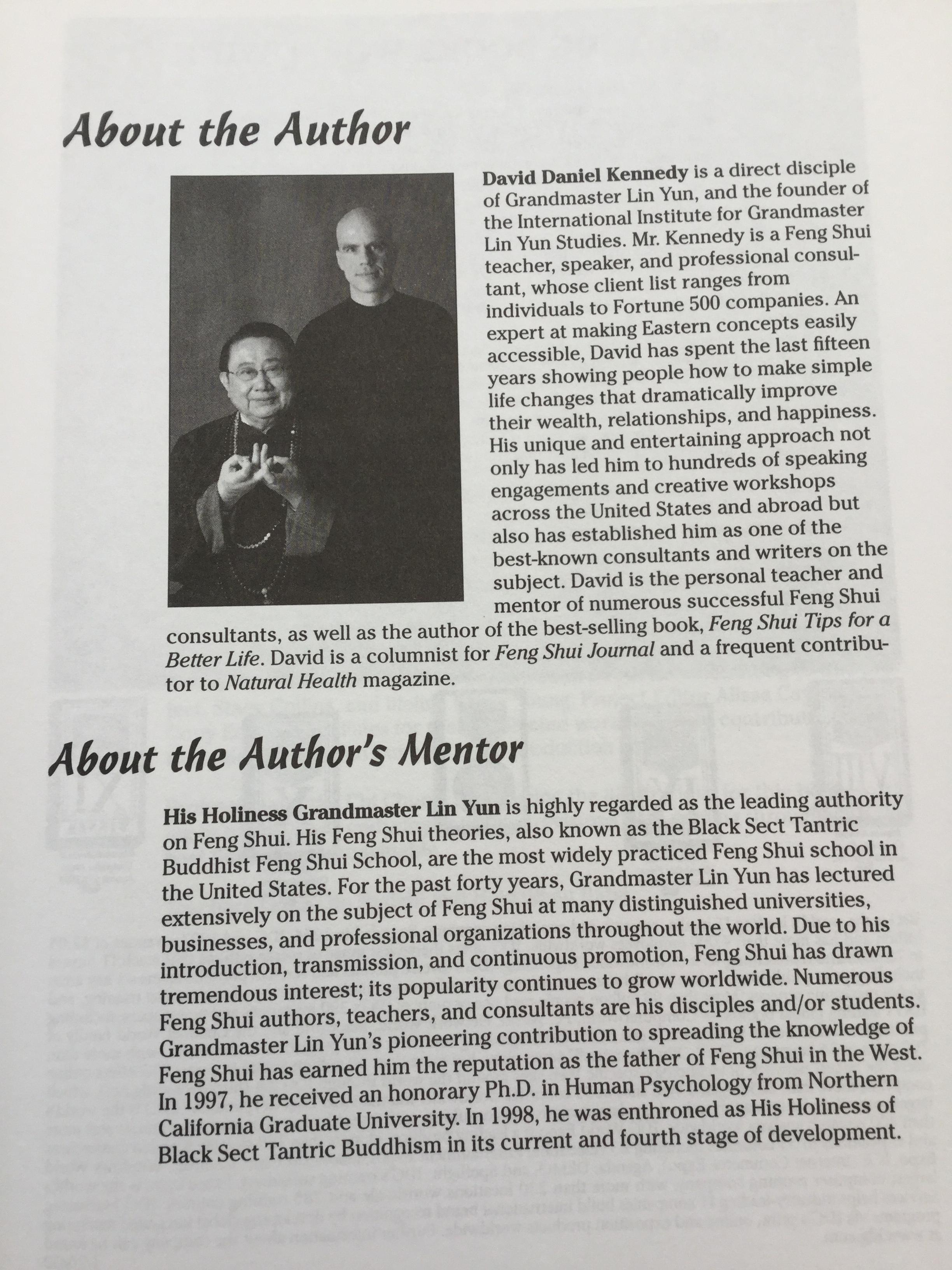 Feng Shui for Dummies. If You've ever wanted to know anything about Feng Shui this is the book to read. ผู้เขียน David Daniel Kennedy 0 กก.