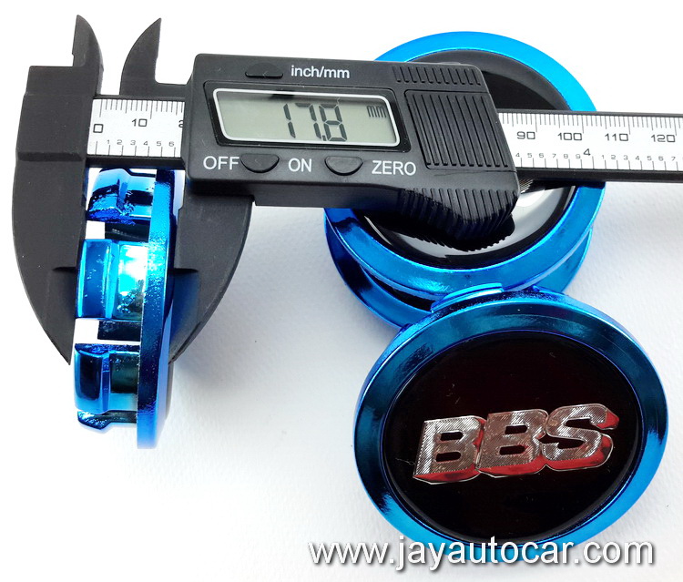 ฝาล้อรถยนต์ BBS สำหรับ ล้อแม็ก สติ๊กเกอร์เรซิ่น BBS ขนาด 58 มิล 1ชุด 4ชิ้น สีฟ้า สวยๆ 58mm.