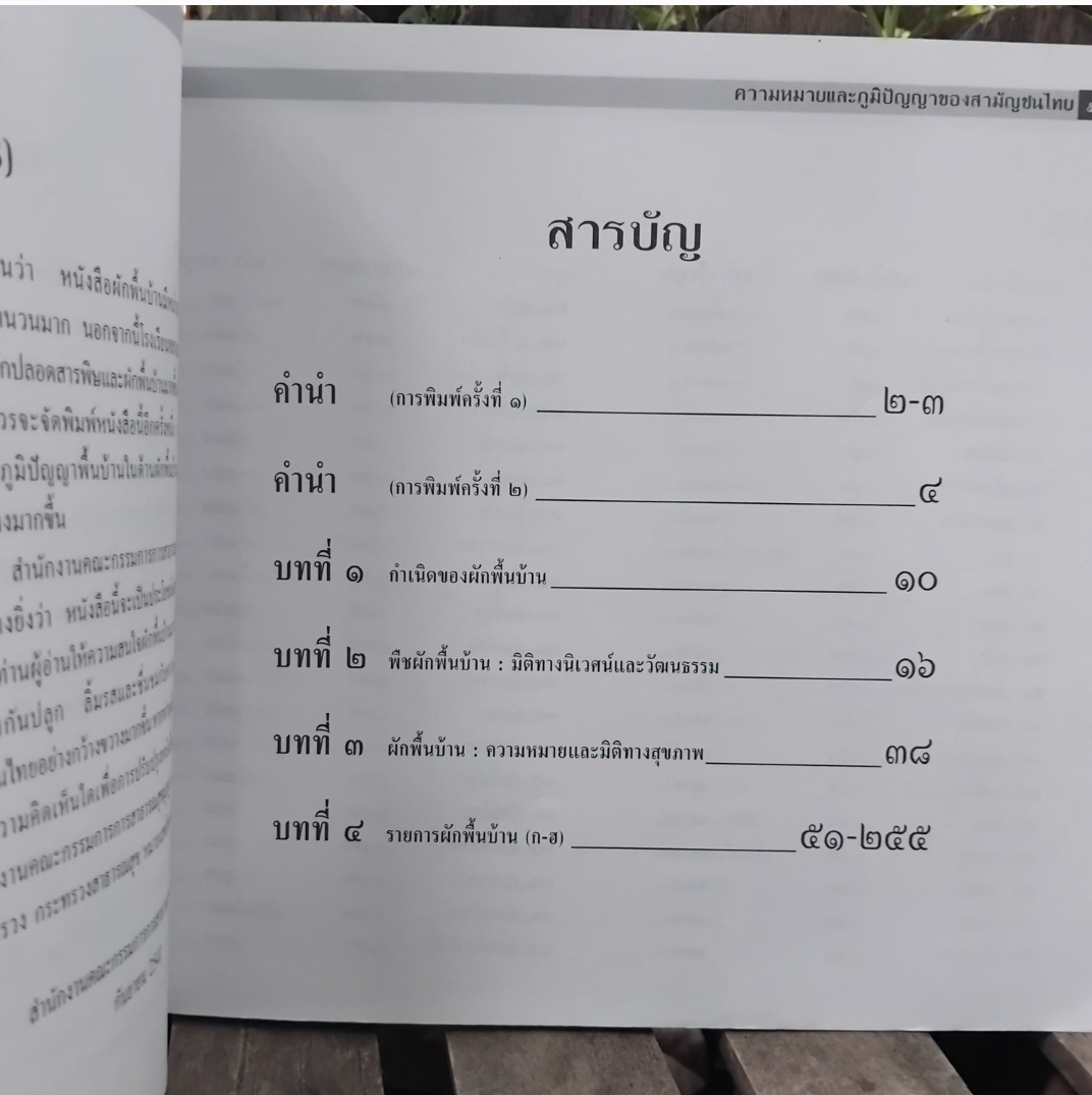 ผักพื้นบ้าน ความหมายและภูมิปัญญาของสามัญชนไทย กำเนิดผักพื้นบ้าน ชนิด-ประโยชน์ทางยา สูตรปรุงอาหาร สะสม