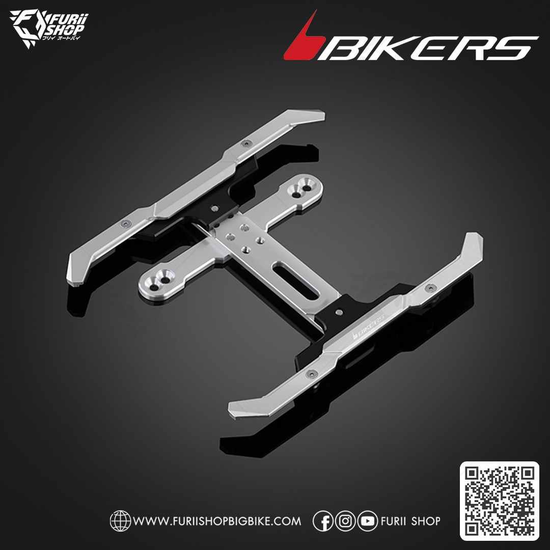 กรอบป้ายทะเบียน รุ่นมาตรฐาน Bikers Standard Rear License Support : for Lambretta X300