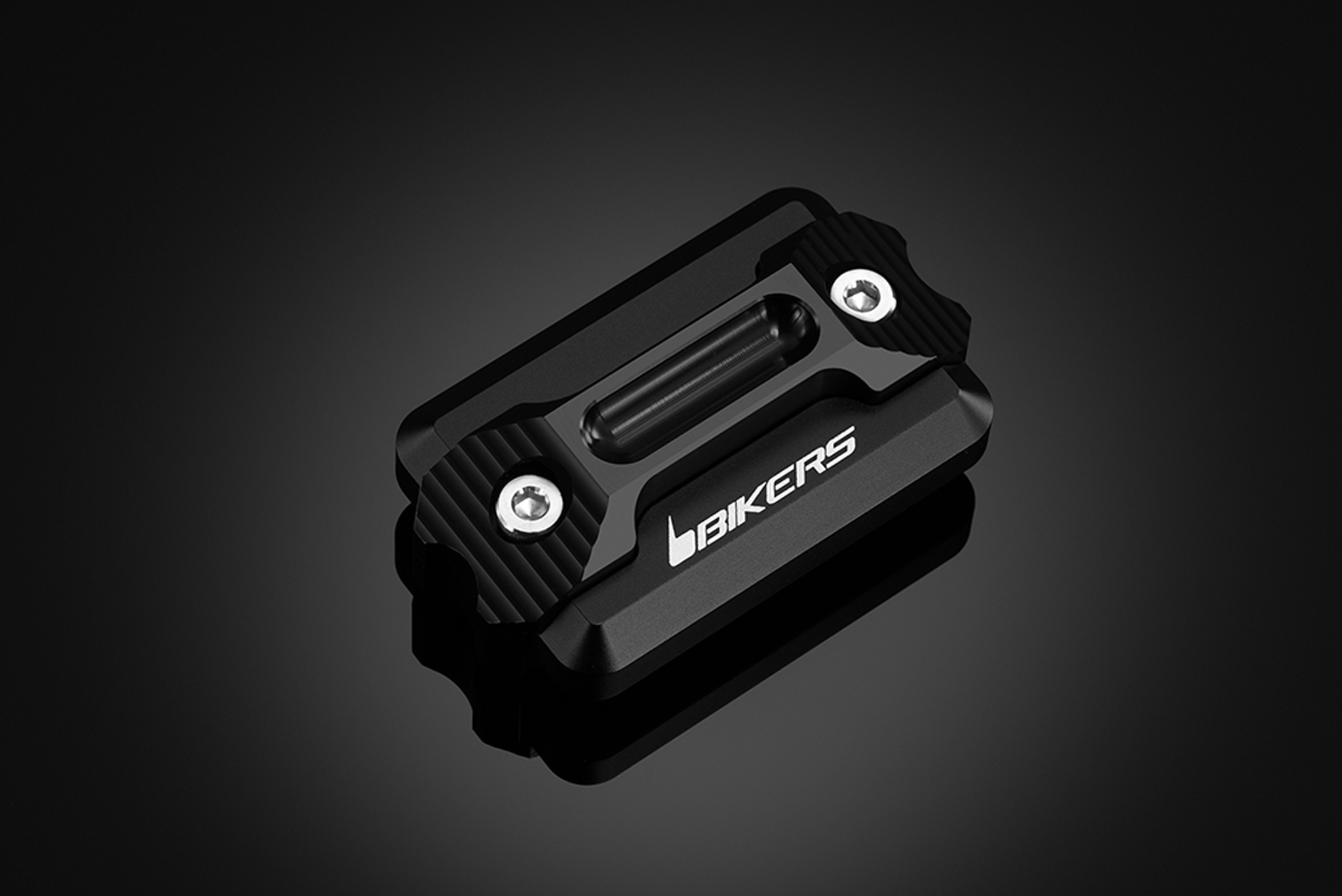 ฝาปิดกระปุกน้ำมันเบรกหน้า Bikers (Front Brake Reservoir Cover) Bikers Honda PCX 150 (2012-2013) Black Edition