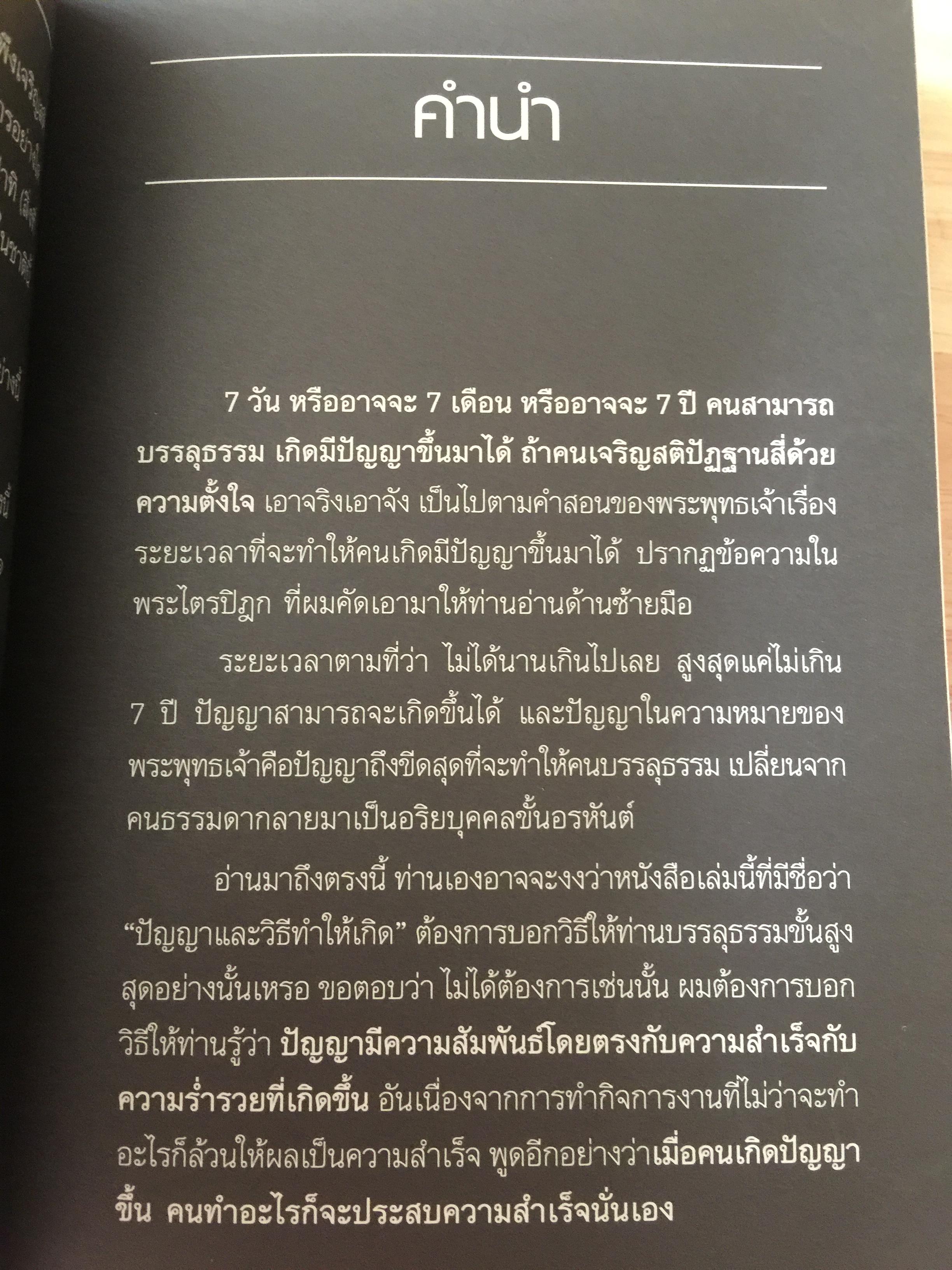 ปัญญา และวิธีทำให้เกิด ผู้เขียน ชาย กิตติคุณาภรณ์ 0 กก.