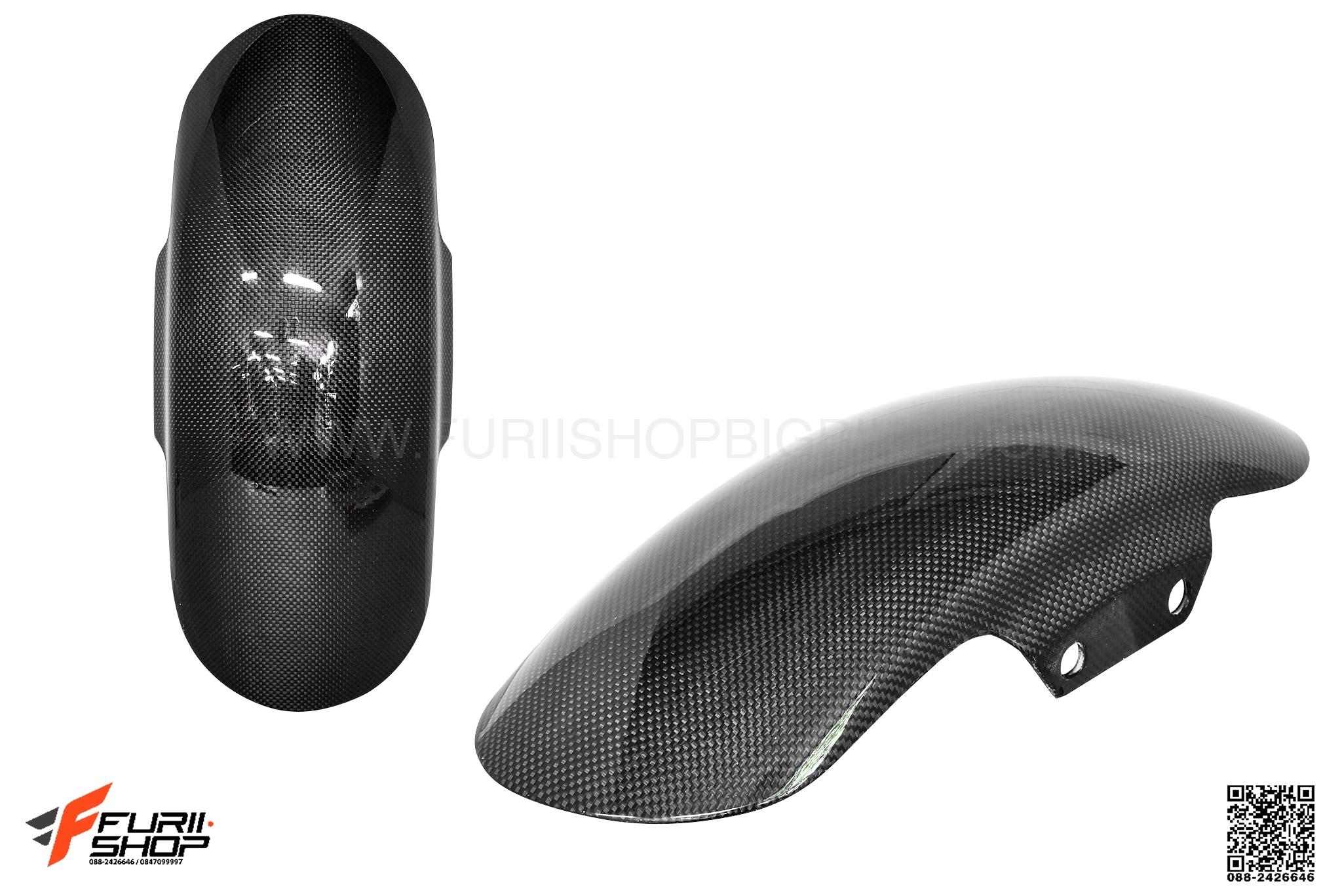 บังโคลนหน้าลายเคฟล่า STROM FOR HONDA REBEL