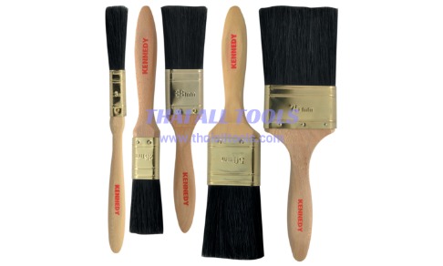 ชุดแปรงทาสี ด้ามไม้ PROFESSIONAL PAINT BRUSHES (SET-5) KENNEDY
