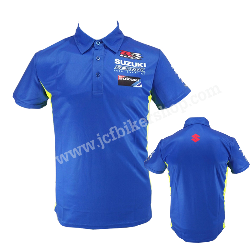 เสื้อโปโล SUZUKI JP-0855 เนื้อผ้าไมโครไฟเบอร์ มีประสิทธิภาพในการซับเหงื่อสูง แห้งเร็ว