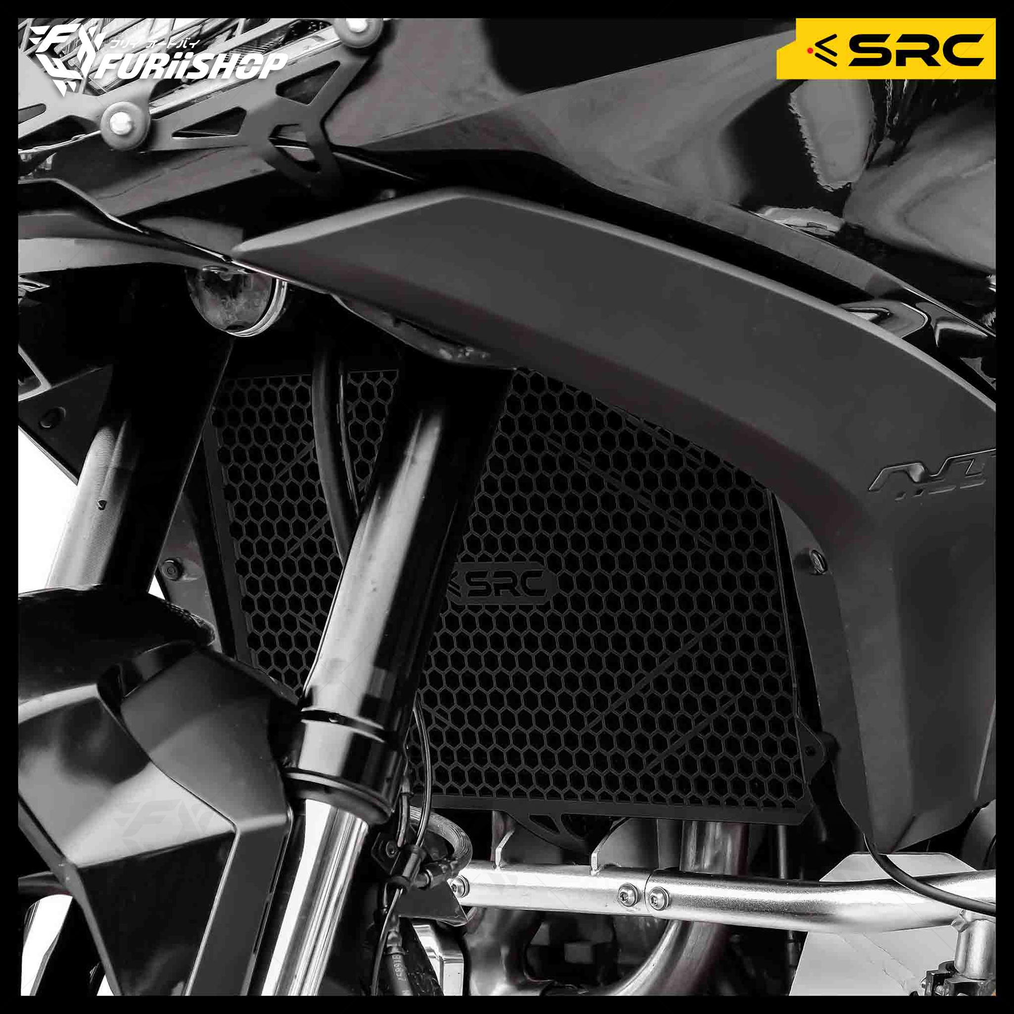 การ์ดหม้อน้ำ RADIATOR GUARD SRC FOR HONDA NT1100 (DCT)
