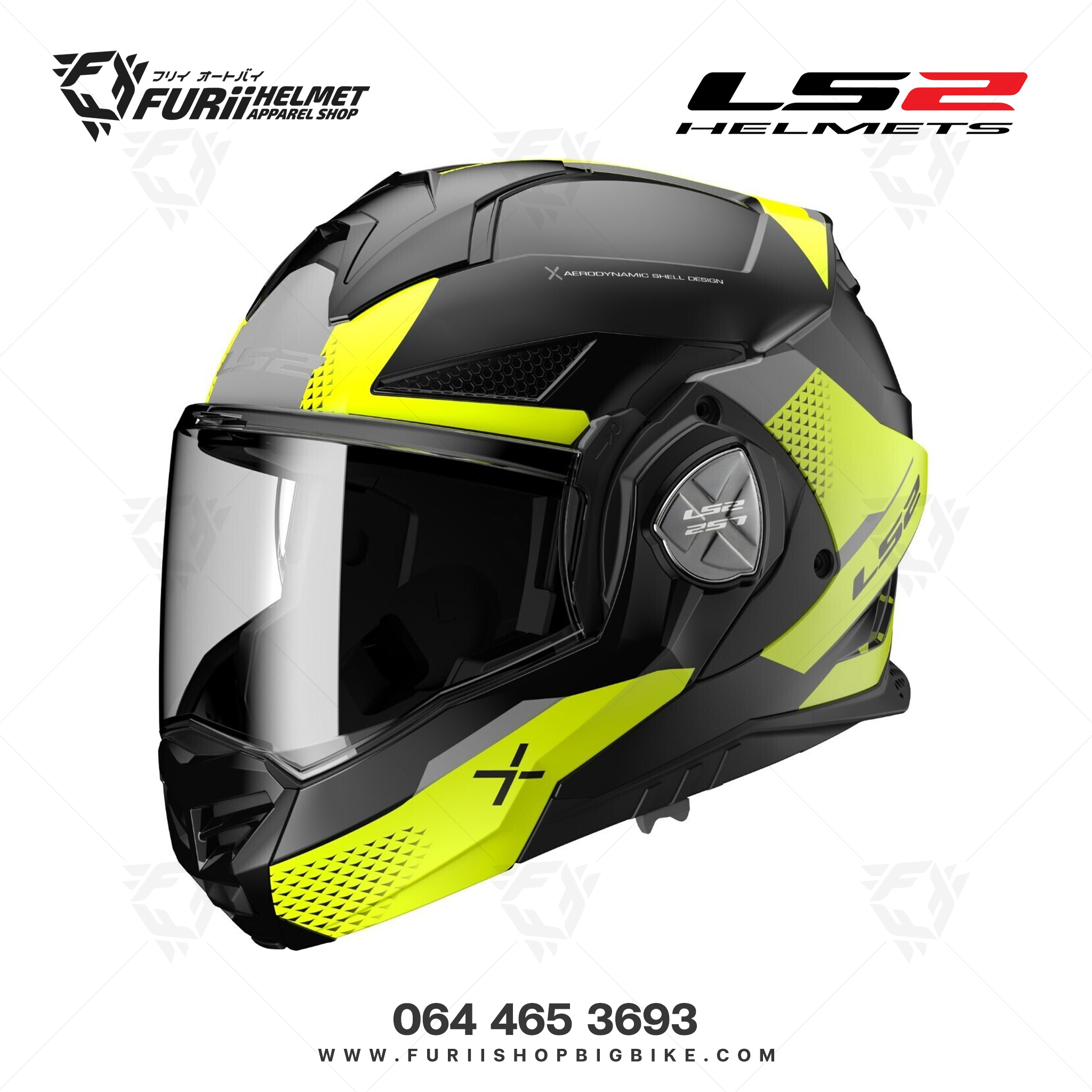 หมวกกันน็อค LS2 Helmet FF901 ADVANCE X : MATT BLACK HIS OBLIVION