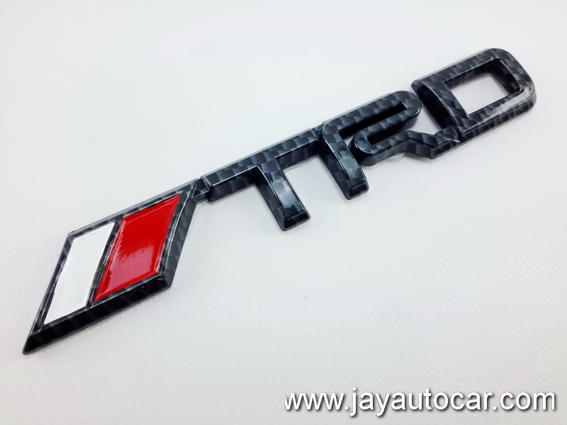 LOGO TOYOTA TRD เคฟล่า