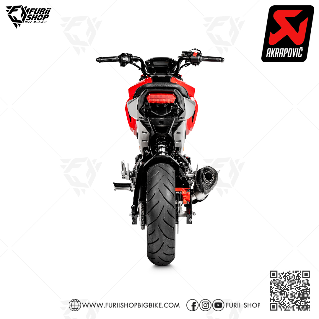 ท่อแต่ง Akrapovic Shorty : for Honda MSX125/grom 2017-2020