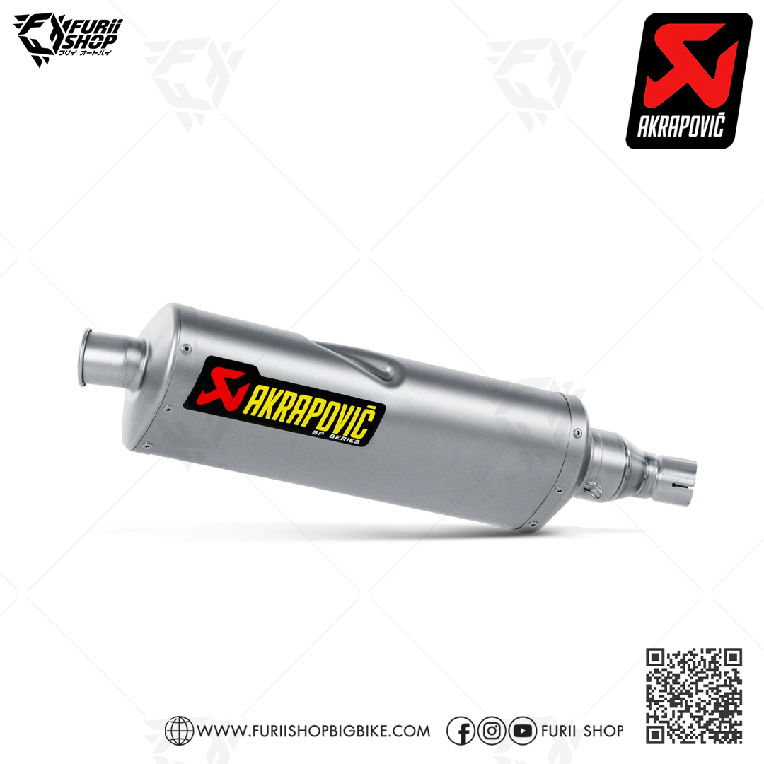 ท่อแต่ง Akrapovic Slip On Without Cat : for Kawasaki Versys10-14/Er6 09-11 Only Slip On Same