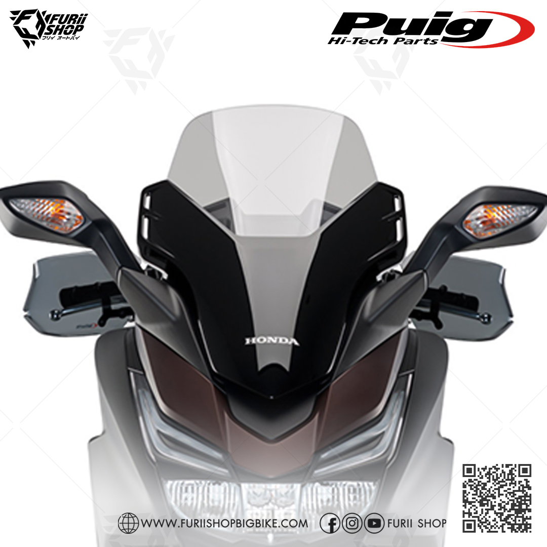 ชุดการ์ดแฮนด์ Puig Hand Guard : for Honda Forza300ABS 2018-2019/ForzaABS 350 2020-2022