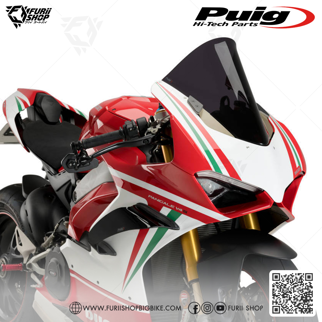 ปีกข้าง Puig Winglet Black : for Ducati V4 18-19/V2