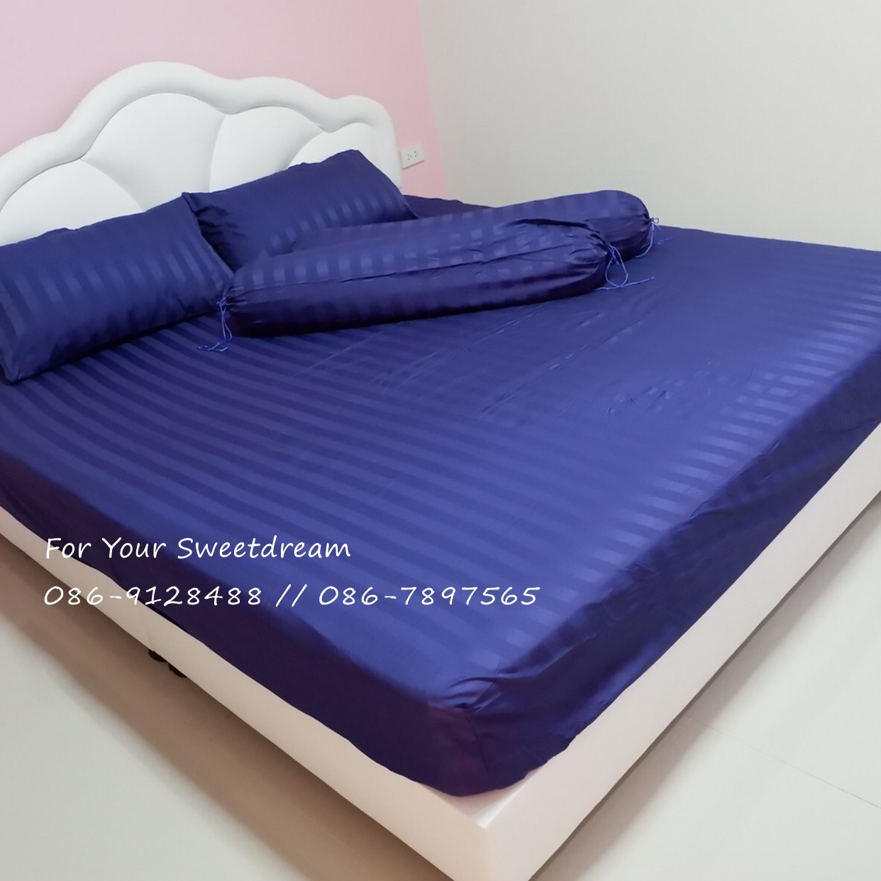 ชุดผ้าปูที่นอน แบบลายน่ารักๆ มี 3 ขนาด 3.5 ฟุต 5 ฟุต 6 ฟุต ราคาเริ่มต้น 155 บ.