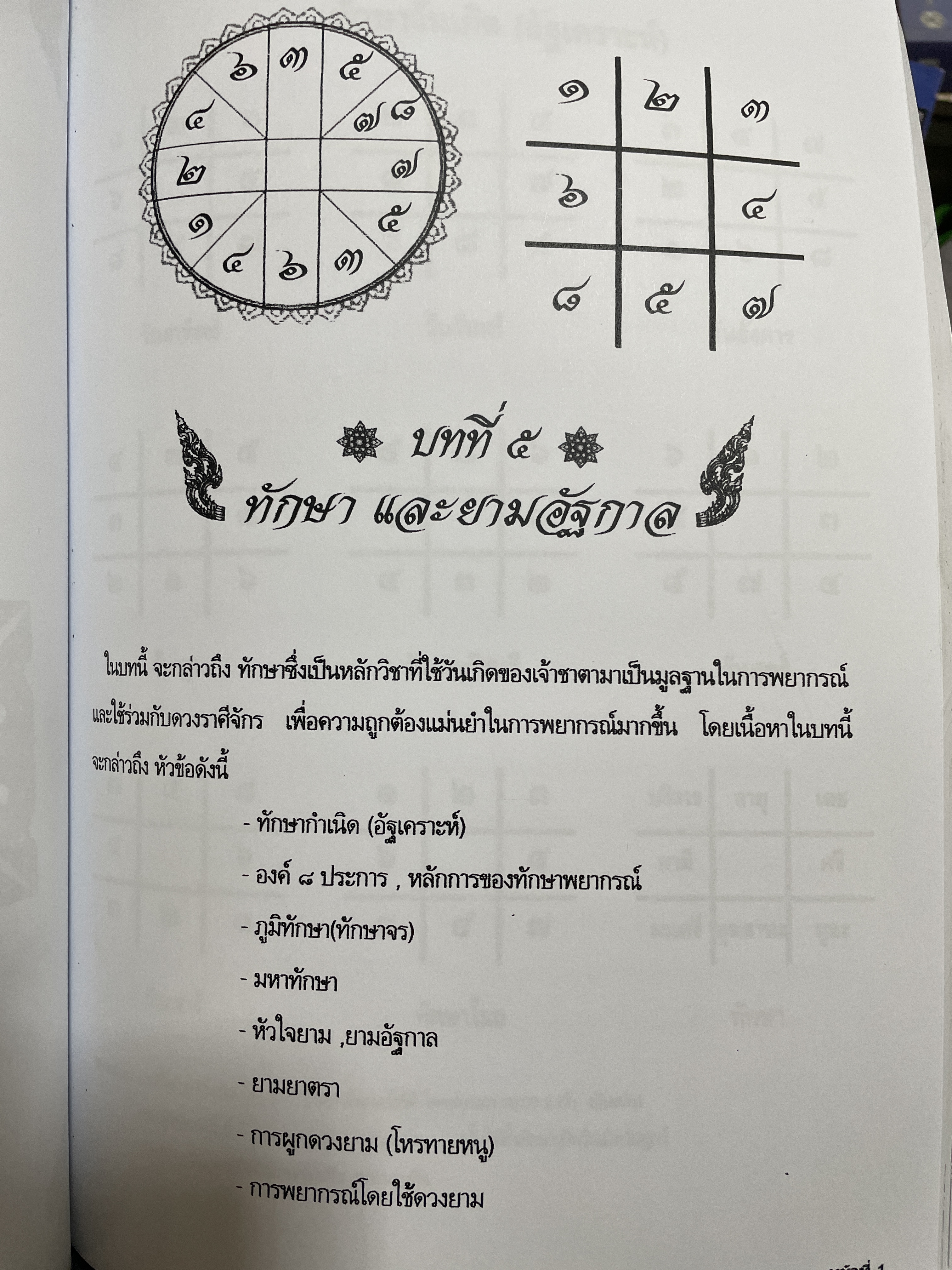 โหราศาสตร์ไทย หลักสูตร โหราศาสตร์ไทยระบบลัคนาจักร โดยอาจารย์บุญล้อม-จิตราภรณ์ ศุกรวัฒนศิลป์ 5,500 กรัม