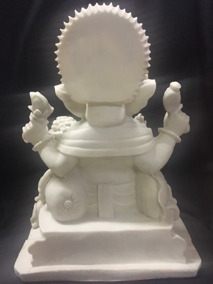 พระพิฆเนศ ปางนั่งบัลลังก์ประทานพร อภิลาภแห่งความอุดมสมบูรณ์