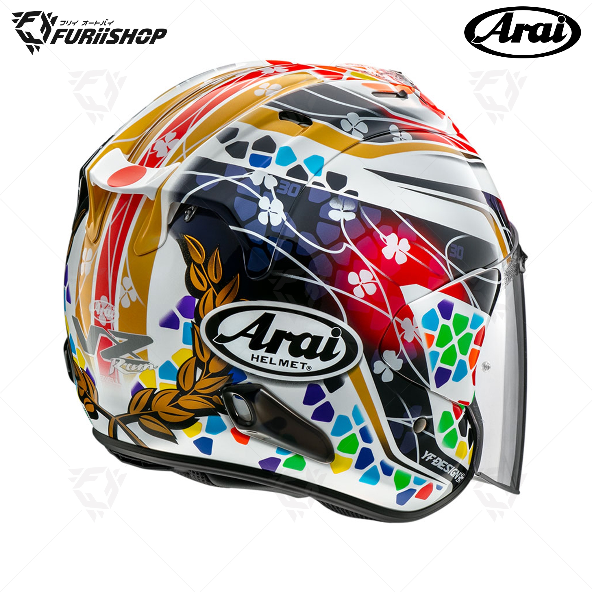หมวกกันน็อคเต็มใบ Arai : SZ-R EVO Nakagami GP2