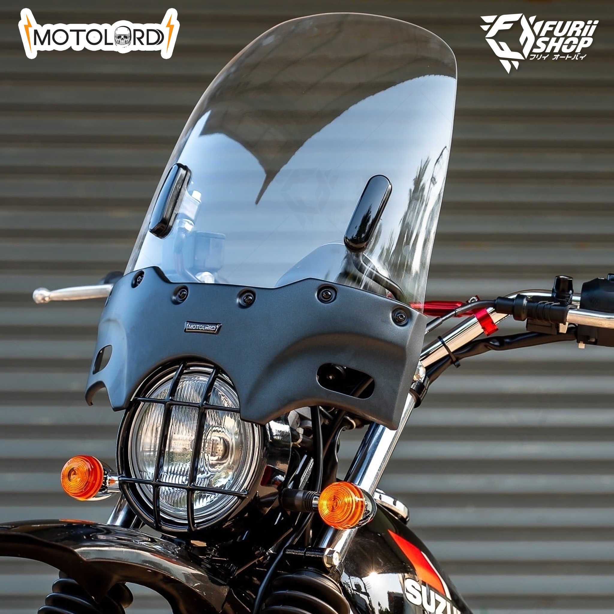 ชิวหน้า V.2 MotoLordd MOTOZAAA : For Suzuki VanVan200 By Furii Shop