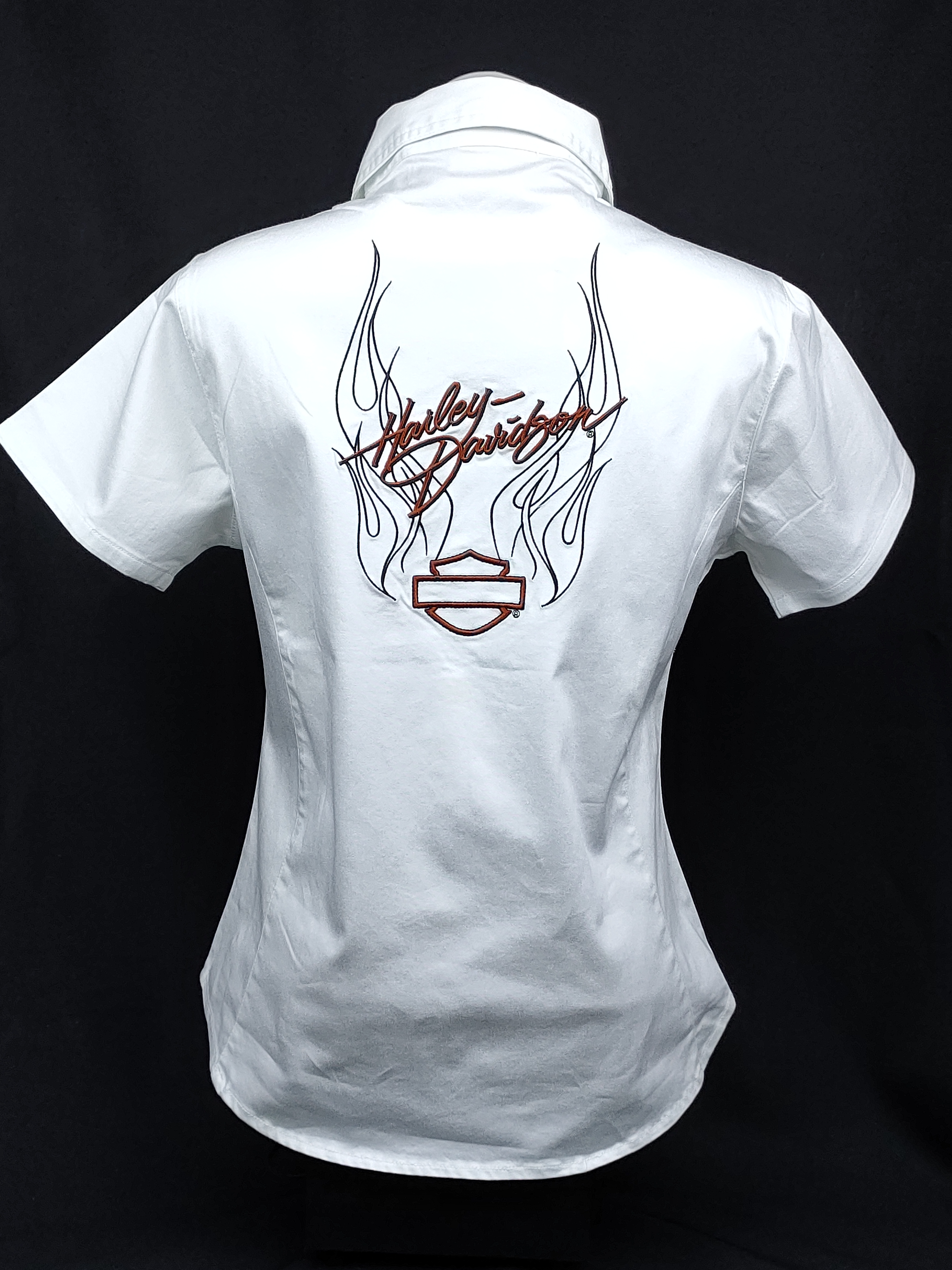 เสื้อ Shirt H-D Woman สีขาว ไซส์ M