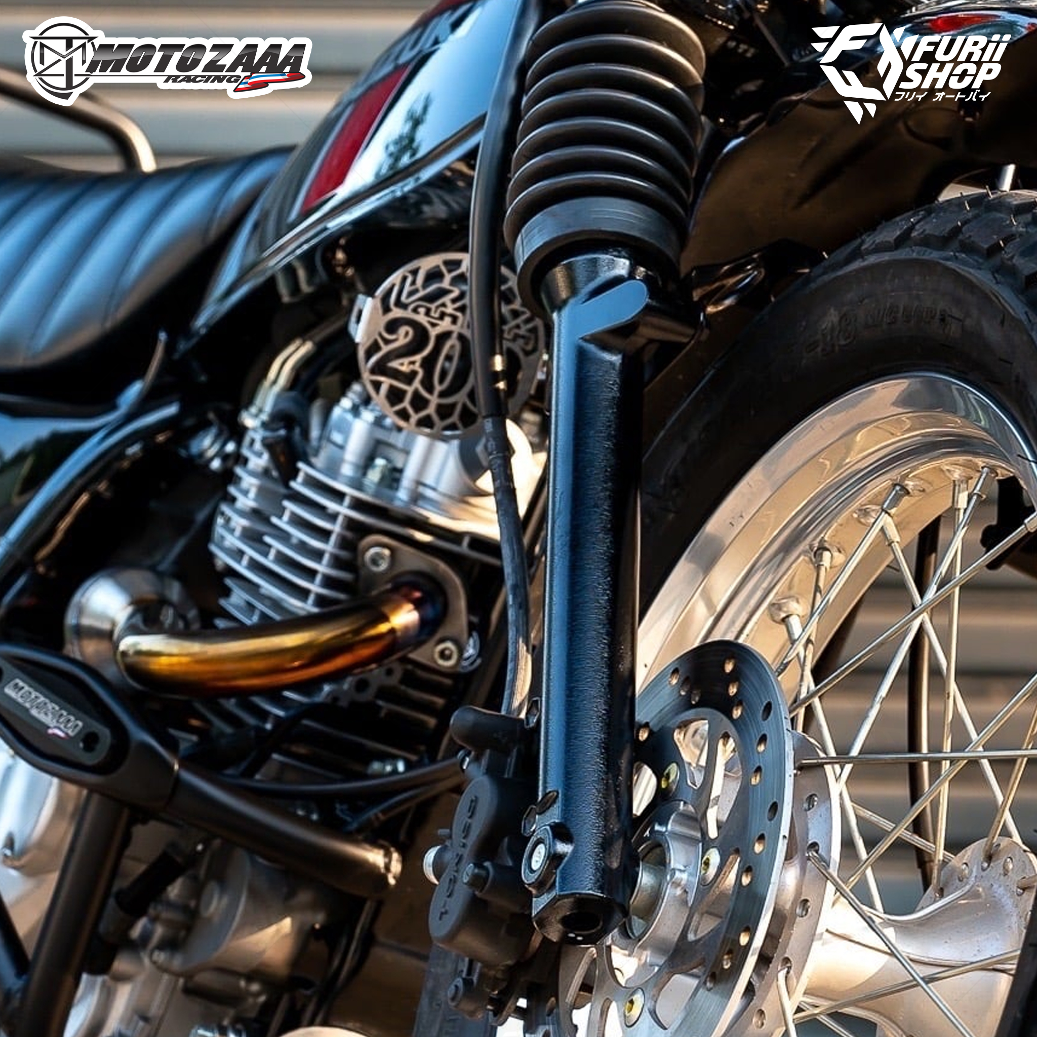 บังแตร MotoLordd MOTOZAAA : For Suzuki VanVan200 By Furii Shop