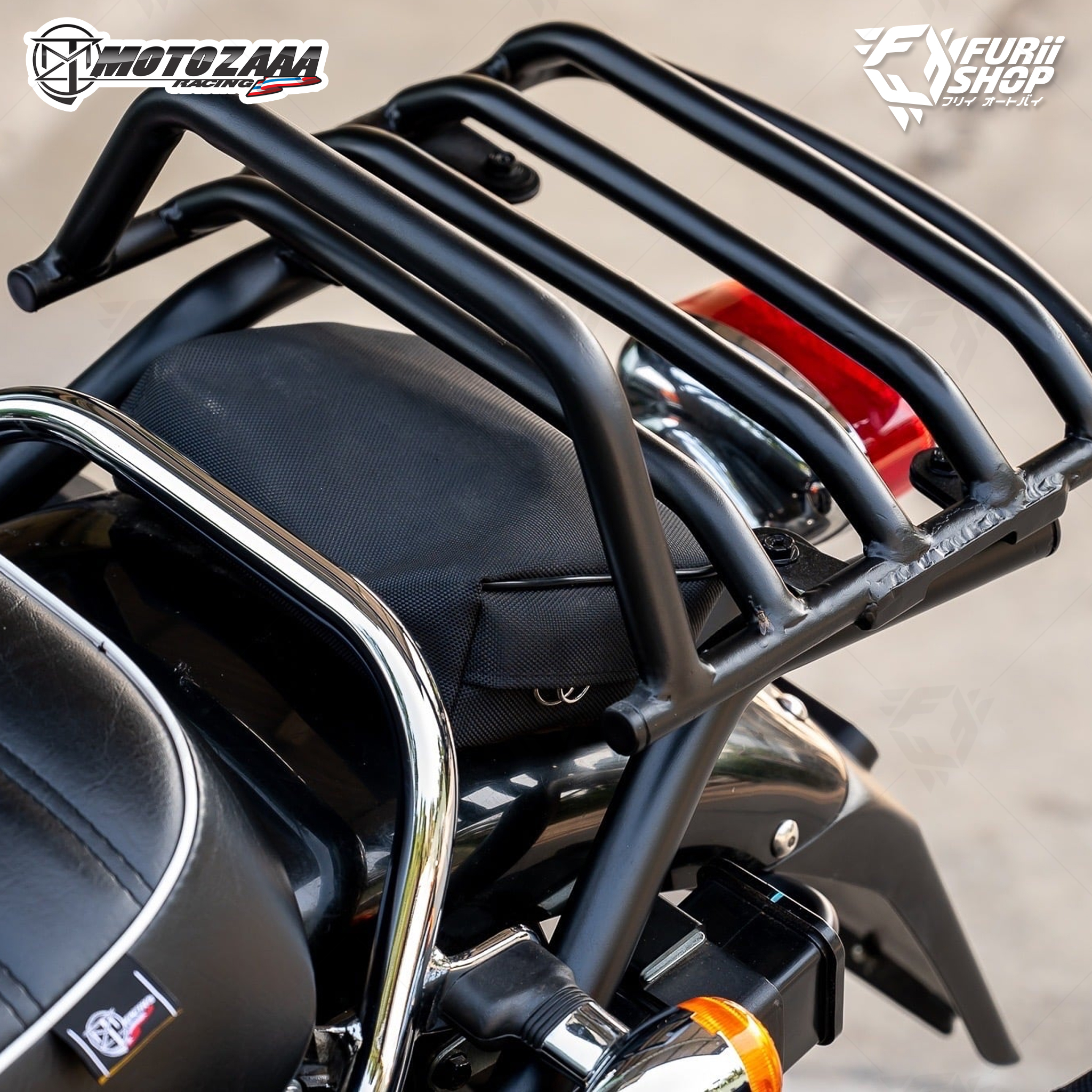 แร็คท้าย MotoLordd MOTOZAAA : For Suzuki VanVan200 By Furii Shop