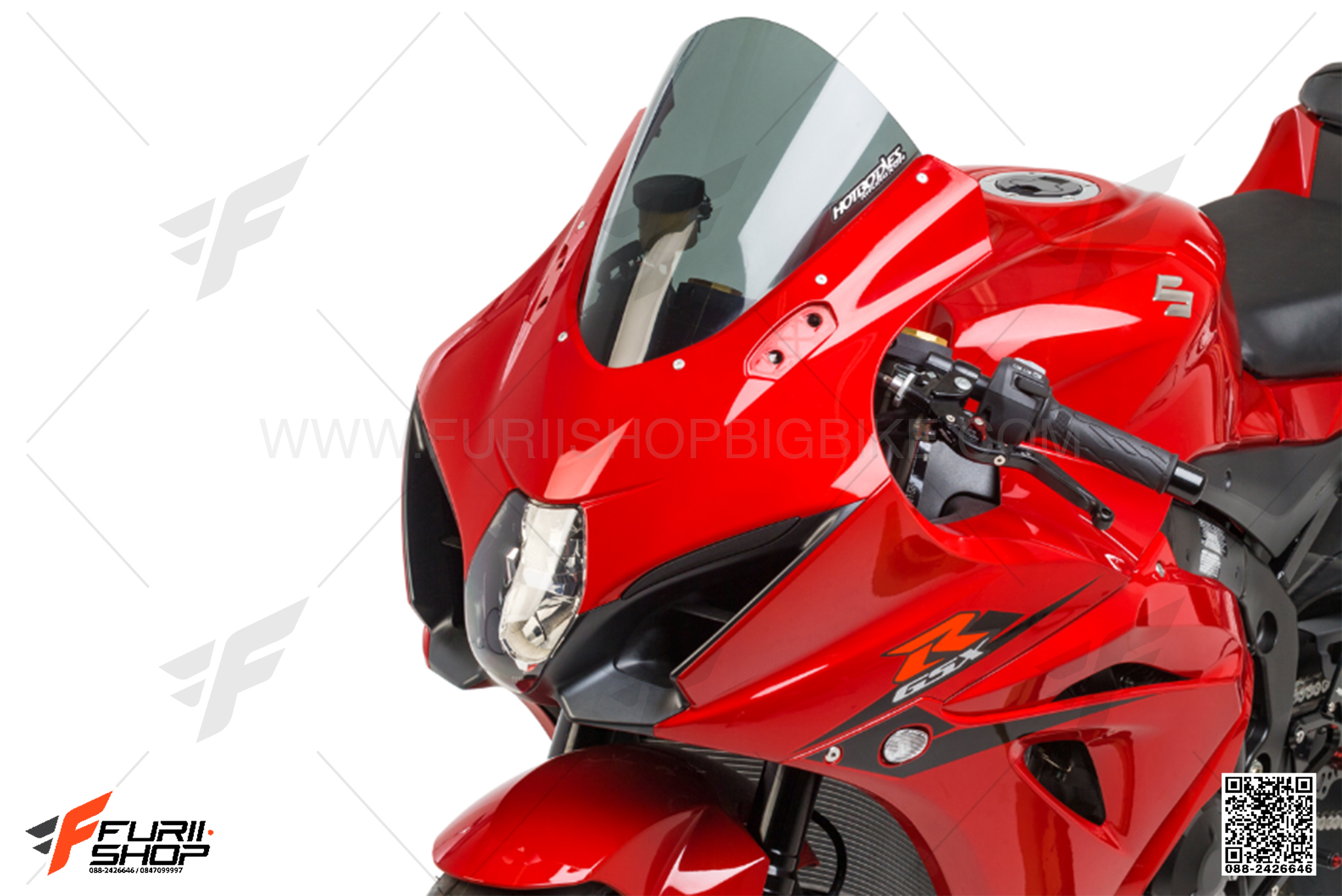 ชิวหน้า HOTBODIES RACING SMOKE FOR SUZUKI GSX-R1000