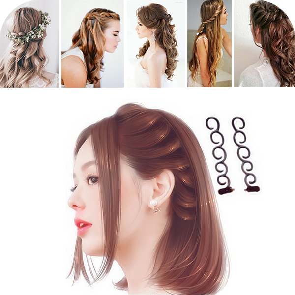 Hair Twisted Braider อุปกรณ์ถักผมแบบมีวอลลุ่ม