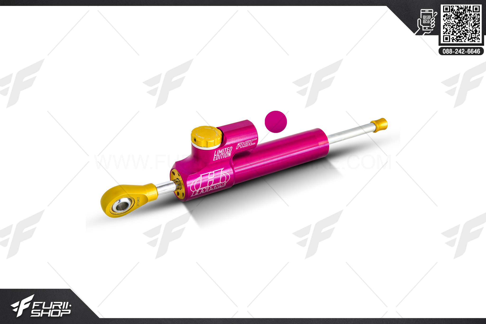 กันสะบัด HYPERPRO RSC Limited Edition (Furii Shop) สี Pink