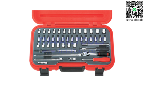 ชุดบ๊อกซ์ 46PC MM/AF SOCKET SET 1/4" SQ DR KENNEDY