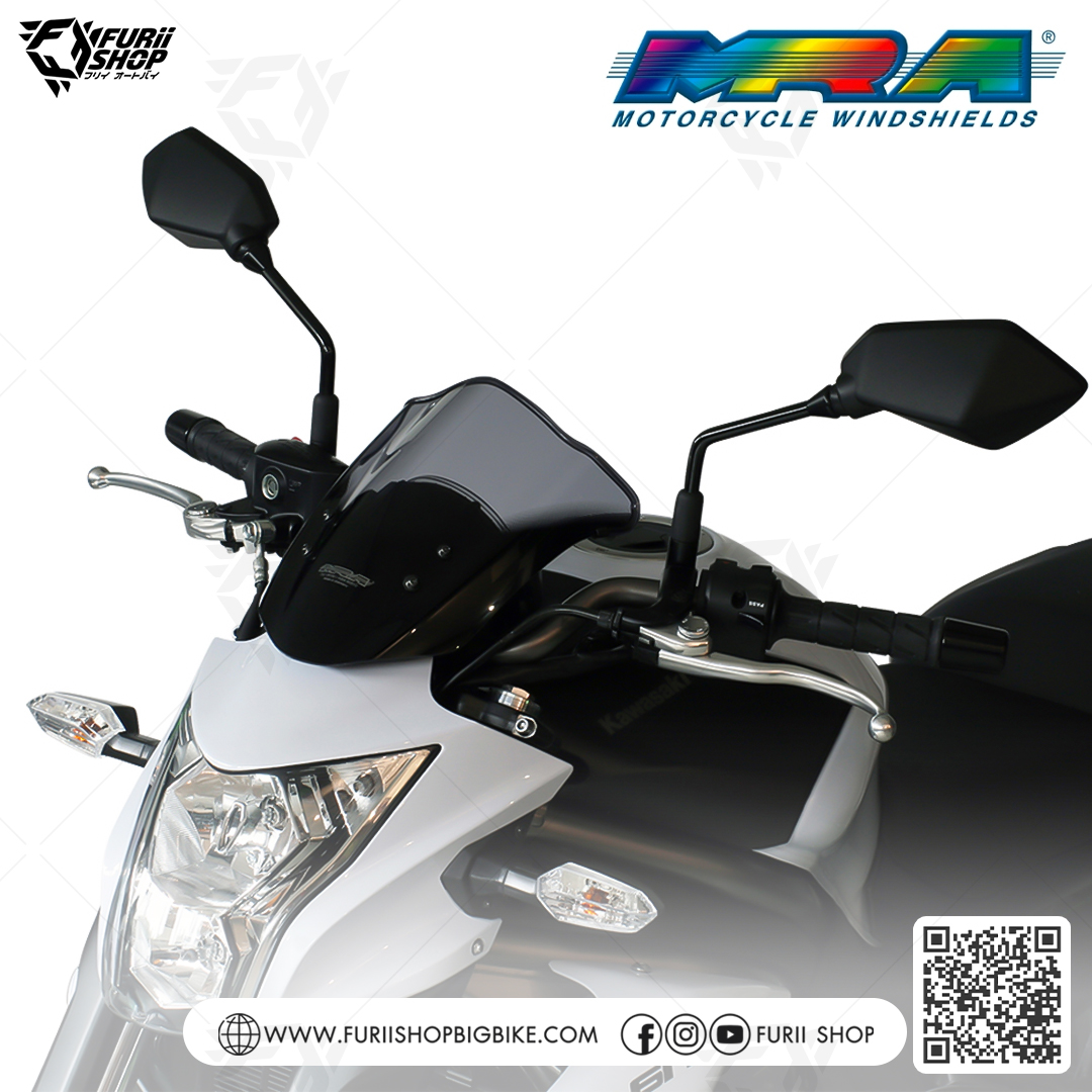 ชิลด์ MRA Windshield : for Kawasaki ER6N/F 2012-2016