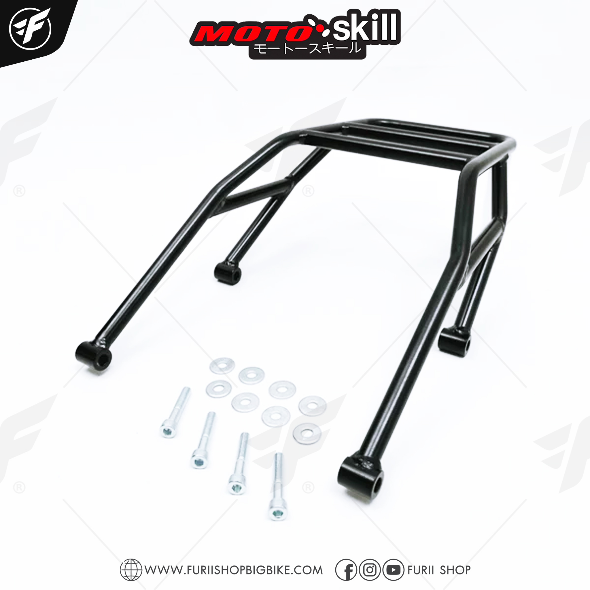 แร็คท้าย MOTOSKILL Top rack สำหรับ HONDA REBEL300