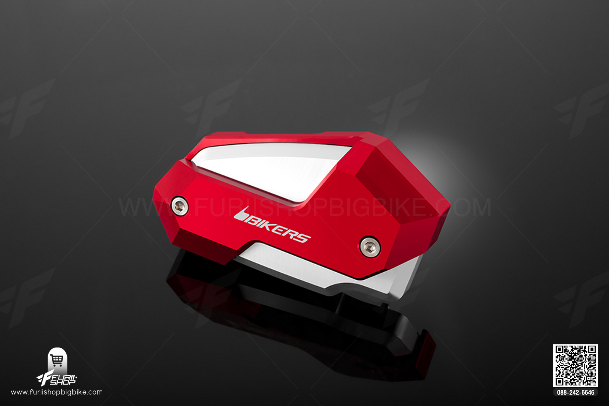 เบรคหน้า Front Brake Reservoir Cover Bikers คาวาซากิ Kawasaki Ninja650, Z650, Versys650 2015-2019