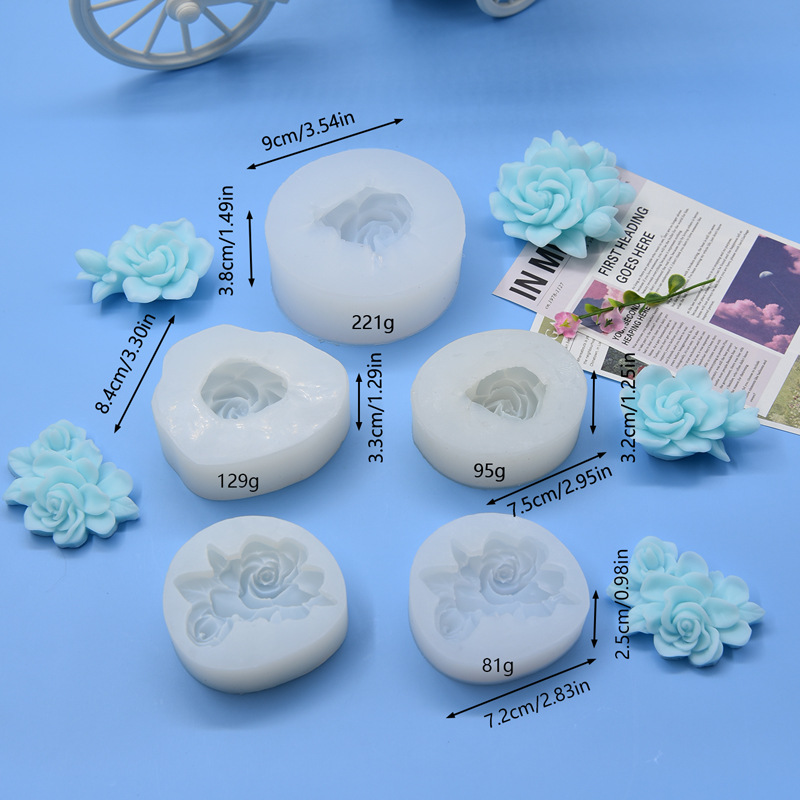 แม่พิพม์ซิลิโคน พิพม์วุ้น ดอกไม้ พร้อมส่ง