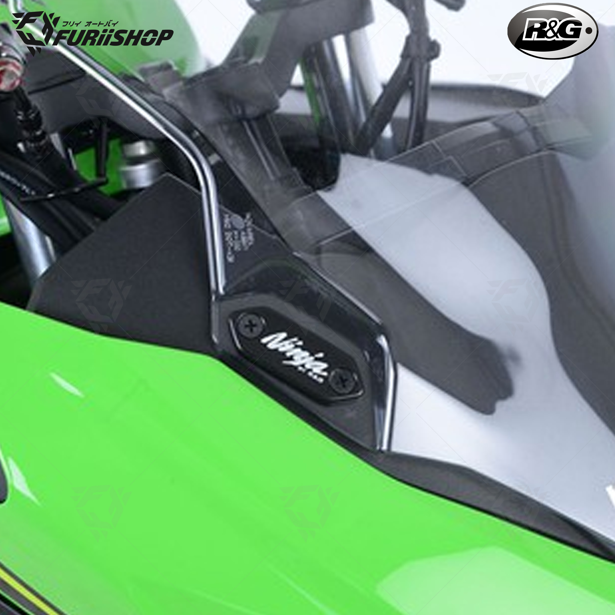 อุดกระจก R&G For : ZX-4R