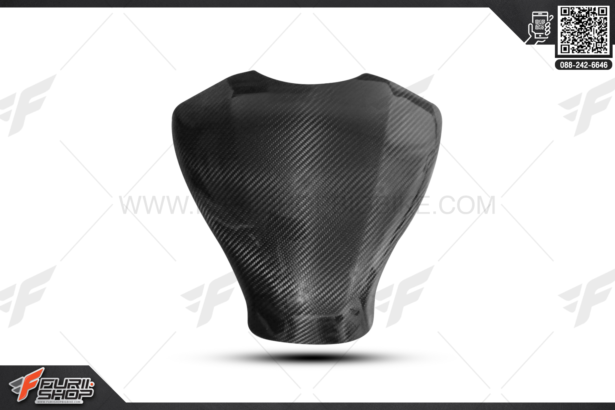 ครอบถังเคฟล่า Carbon ForceRacing CB650F CBR650F