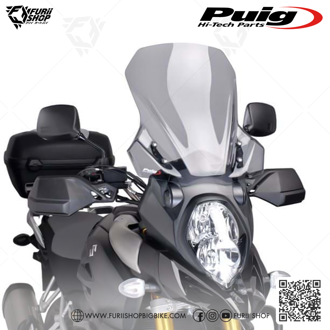 ชิลด์หน้า Puig Windshield Touring : for Suzuki Vstorm 1050 2020-2022