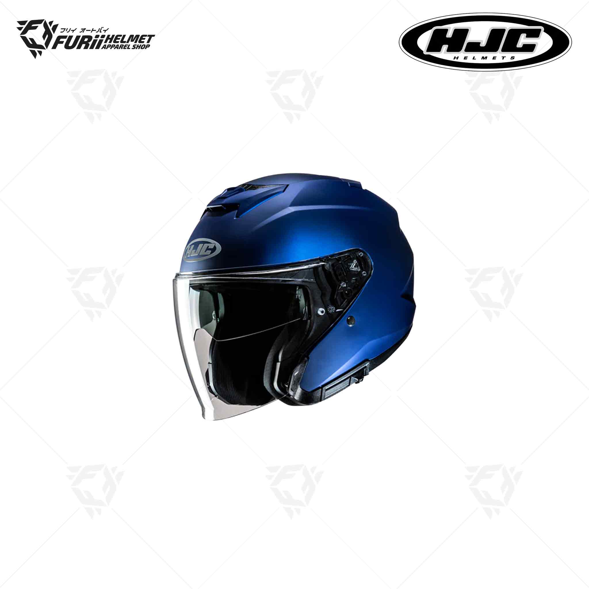 หมวกกันน็อค HJC I31 Open Face SEMI FLAT METALLIC BLUE สีน้ำเงิน ผิวด้าน (มี มอก.)