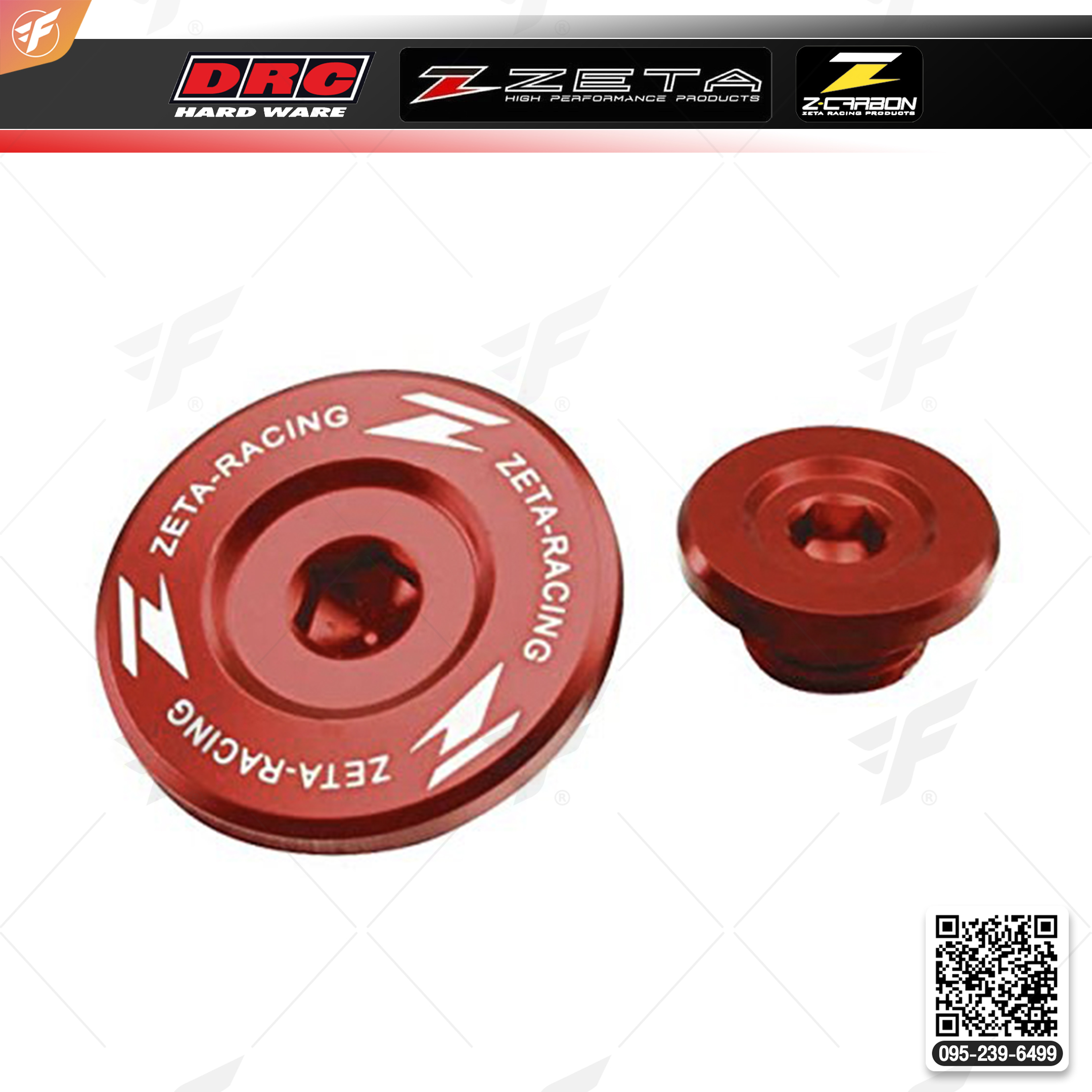 สินค้า ZETA ENGINE PLUGS YZ250F '01-13, WR250R/X. TTR50 RED (ZE89-1410)