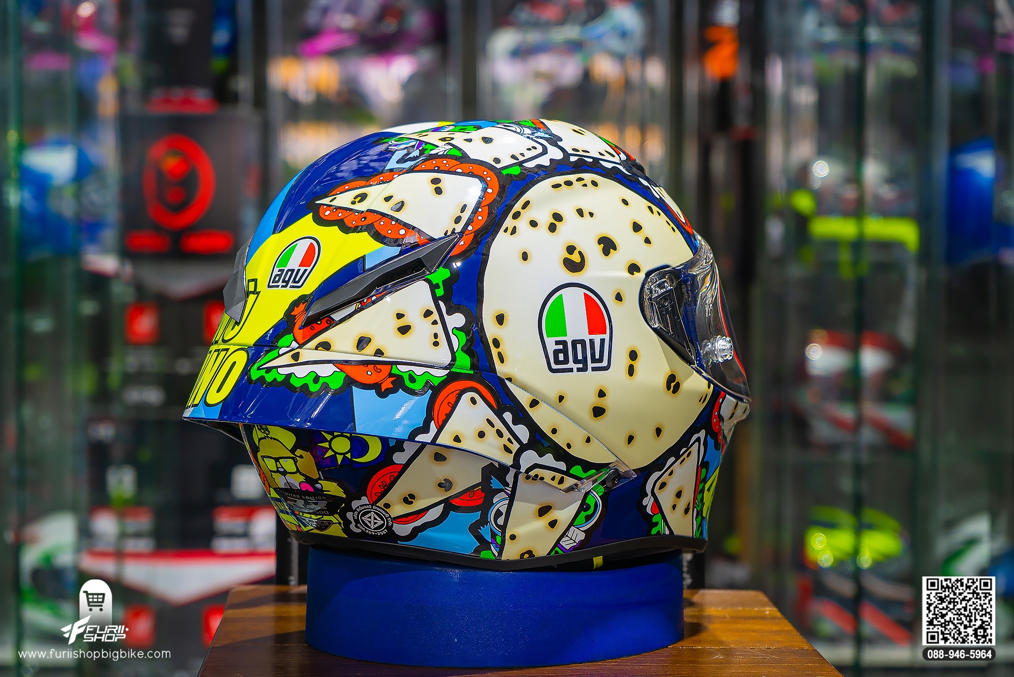 หมวกกันน็อค AGV PISTA GP RR MISANO 2019