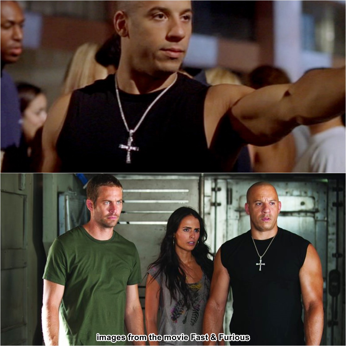 สร้อยคอไม้กางเขน จากภาพยนต์เรื่อง The Fast and Furious