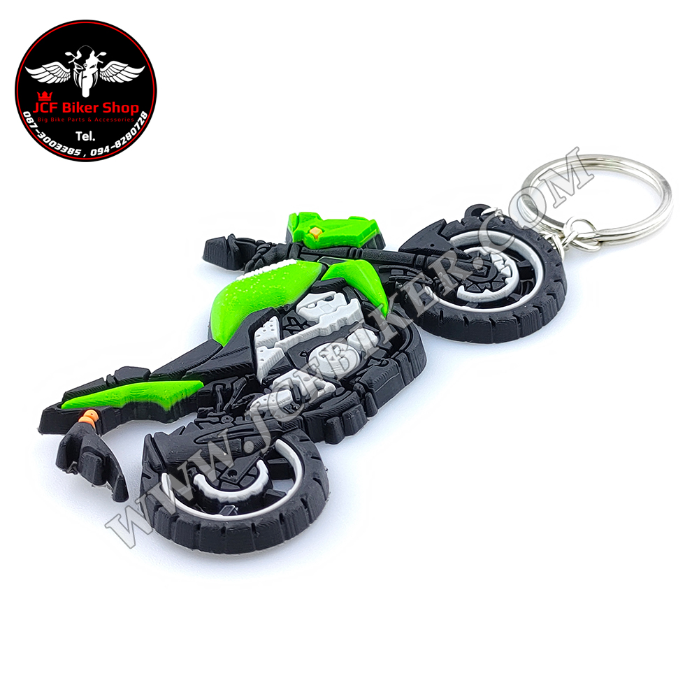พวงกุญแจรูปมอเตอร์ไซค์ บิ๊กไบค์ รถ Kawasaki ER6N