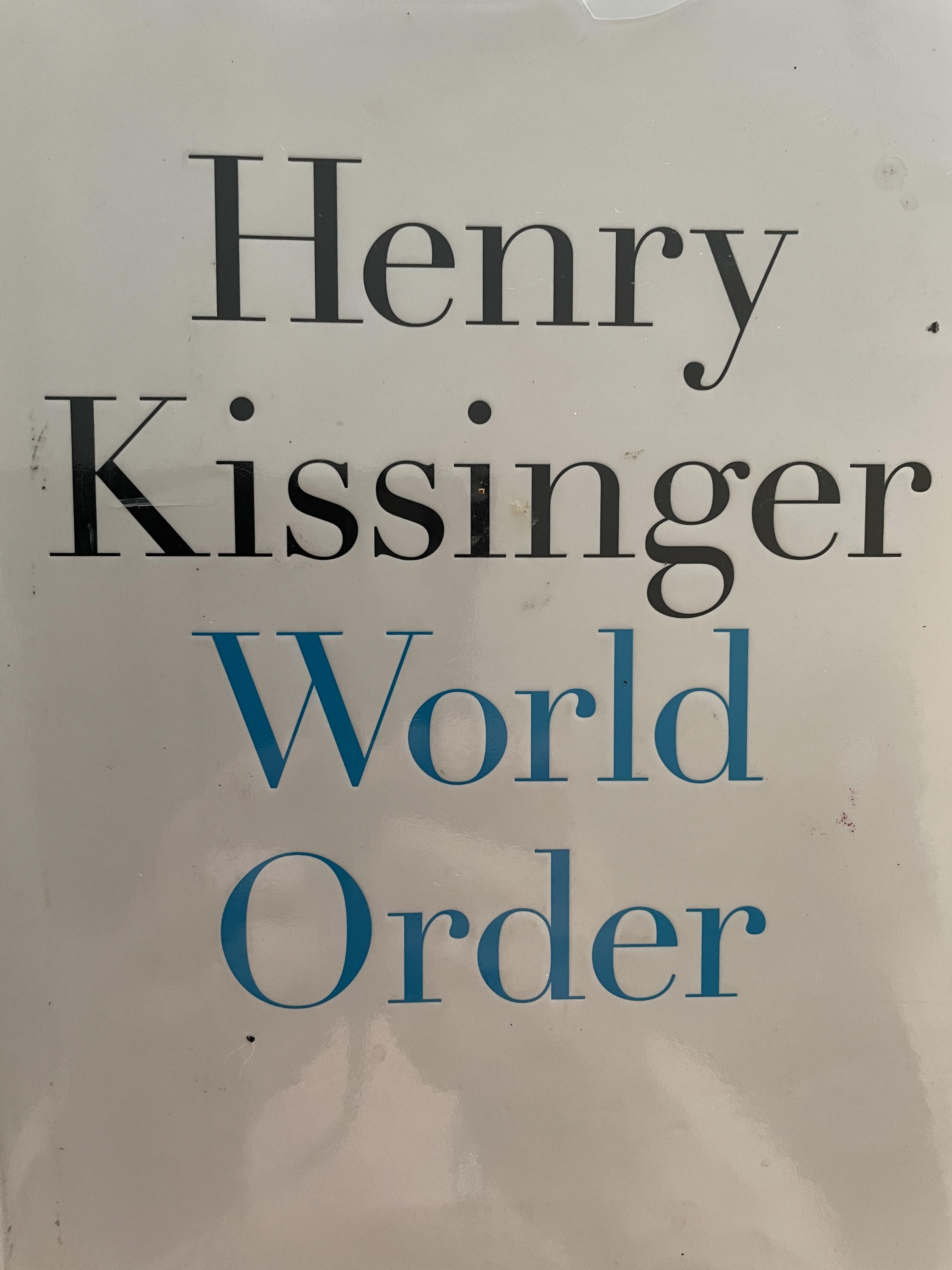 Henry. Kissinger. World.Order 0 กก.