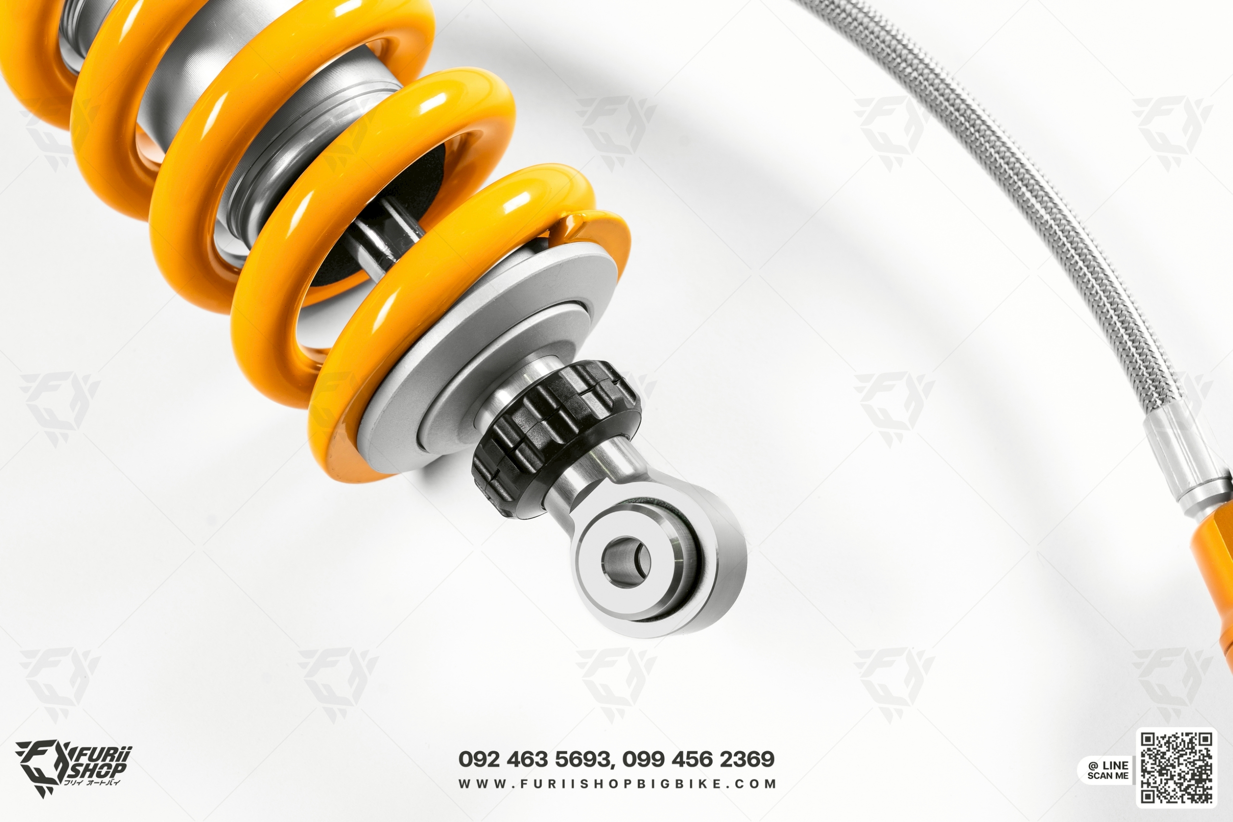 โช๊คหลังแต่ง Ohlins HO 450 For HONDA CB/CBR 650R ปี 2024