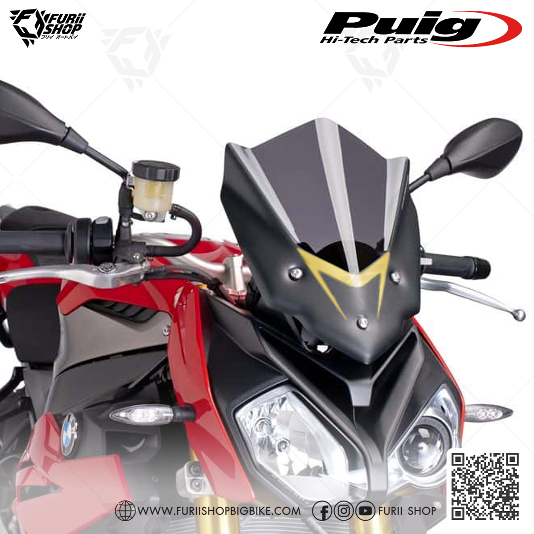 ชิลด์หน้า Puig Windshield Sport 50th Anniversary : for BMW S1000R Naked 2017-2020