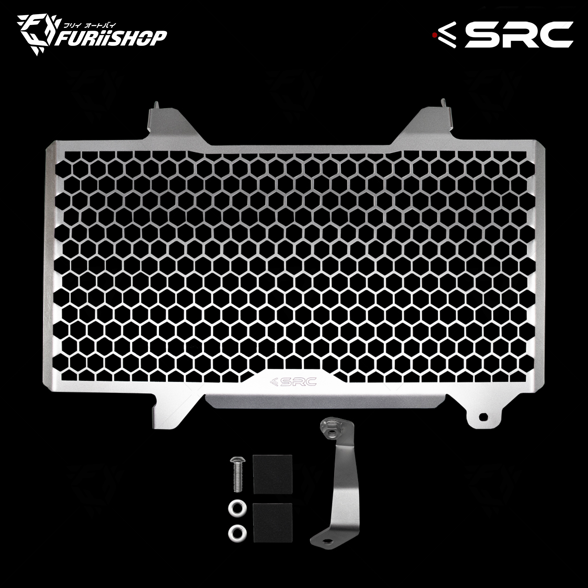 การ์ดหม้อน้ำ RADIATOR GUARD FOR SUZUKI V-STROM1050 XT