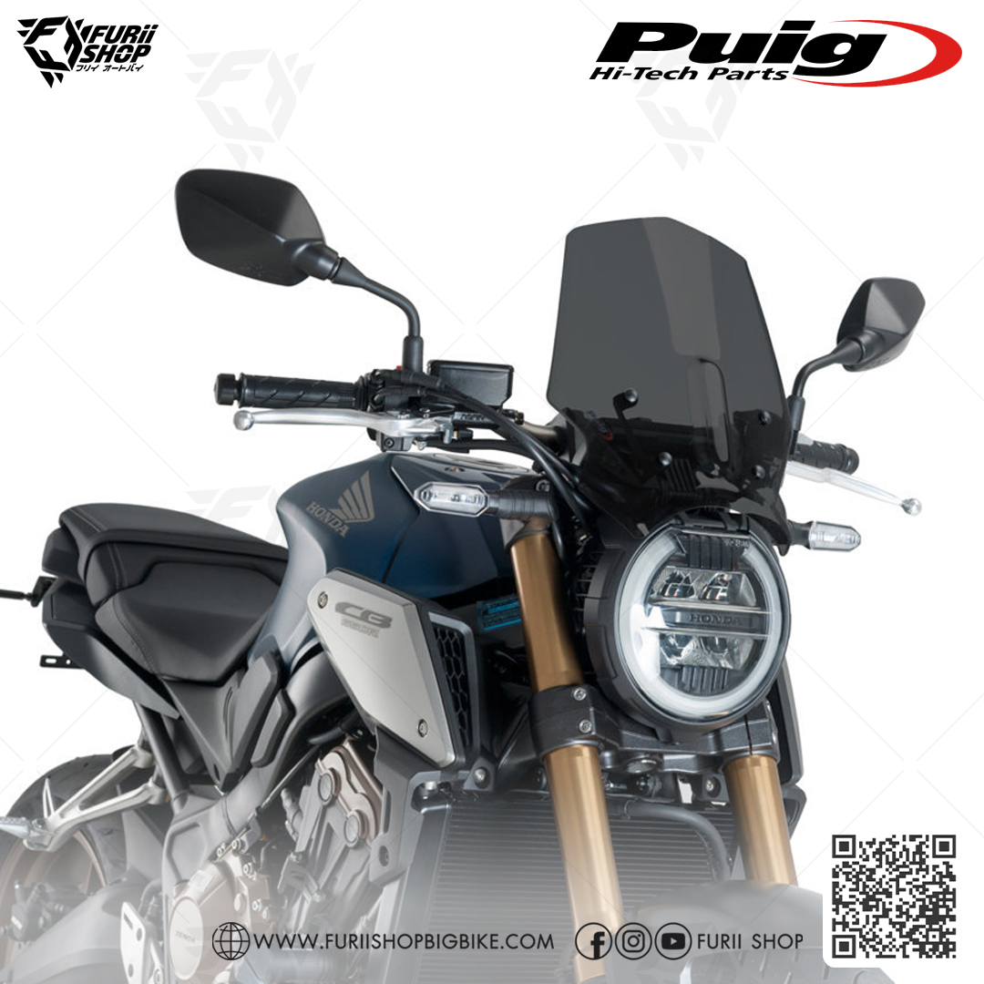 ชิลด์หน้า Puig Windshield Sport : for Honda CB650R 2019-2022