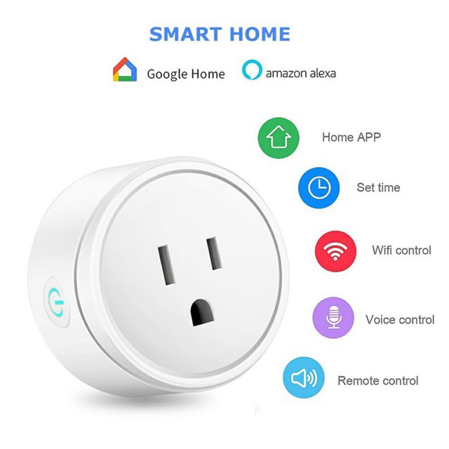 สมาร์ทซ็อกเก็ต WiFi เสียบ WiFi ซ็อกเก็ตสวิทช์การควบคุมระยะไกล WiFi