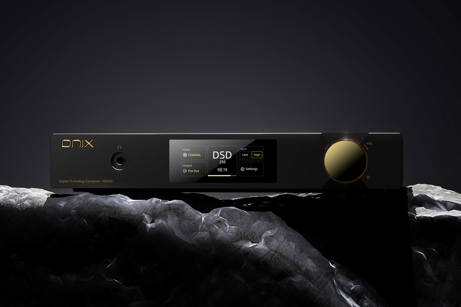 <สั่งจองล่วงหน้า> ONIX Zenith XDA20 DAC/AMP ตั้งโต๊ะระดับเรือธง ชิป DAC ESS ES9039PRO x2 ประกันศูนย์ไทย
