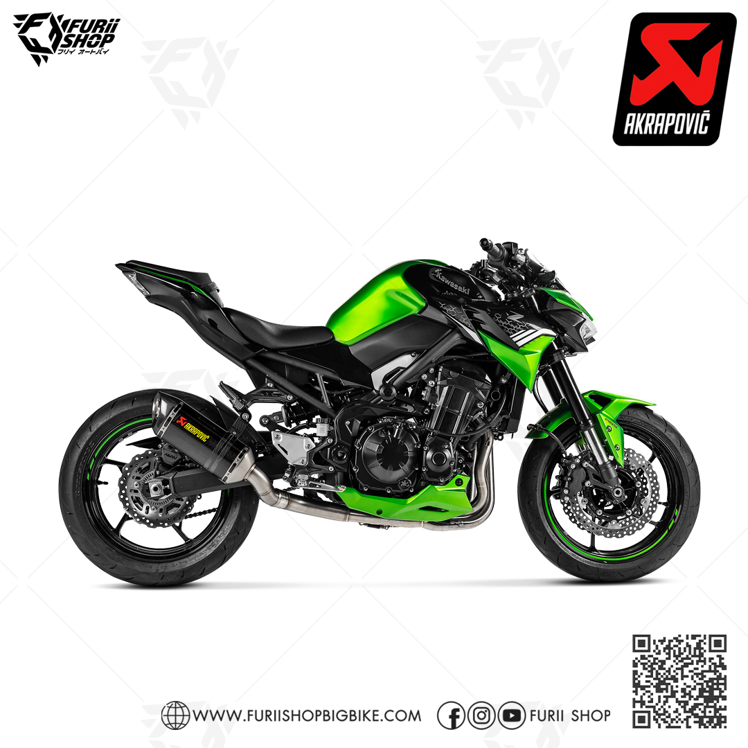 ท่อแต่ง Akrapovic Carbon : for Kawasaki Z900 2017-2019